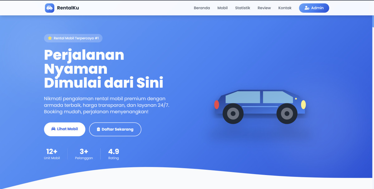 Aplikasi Manajemen Usaha Rental Mobil